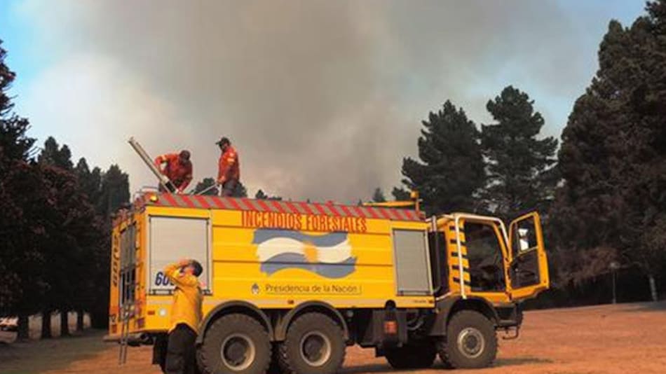 Incendios en Chubut (twitter)