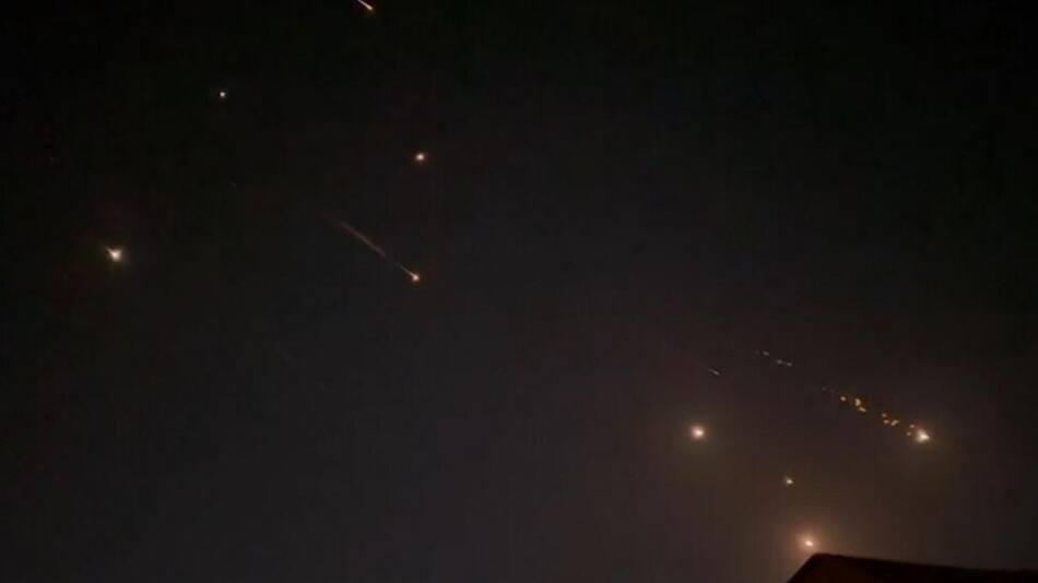 Explosiones en Irán. Foto: captura