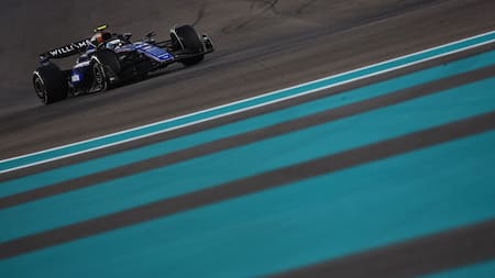 Franco Colapinto abandonó en el Gran Premio de Abu Dhabi de la Fórmula 1. Foto: Reuters.