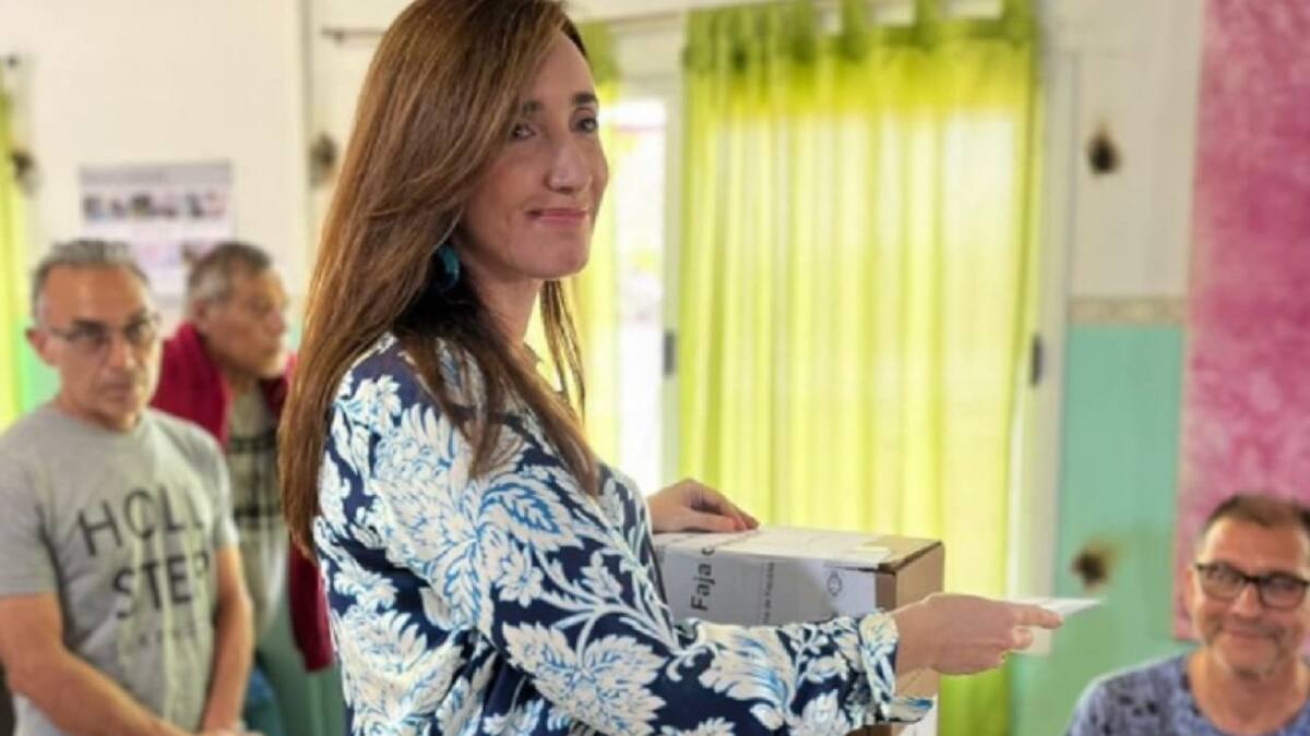 La candidata a vicepresidente porLa LIbertad Avanza, Victoria Villarruel. NA