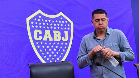 Juan Román Riquelme, Boca. Foto: NA