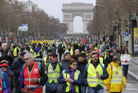 Chalecos amarillos - París Reuters