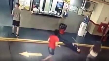 Ataque a playero en estacionamiento del microcentro porteño, foto NA