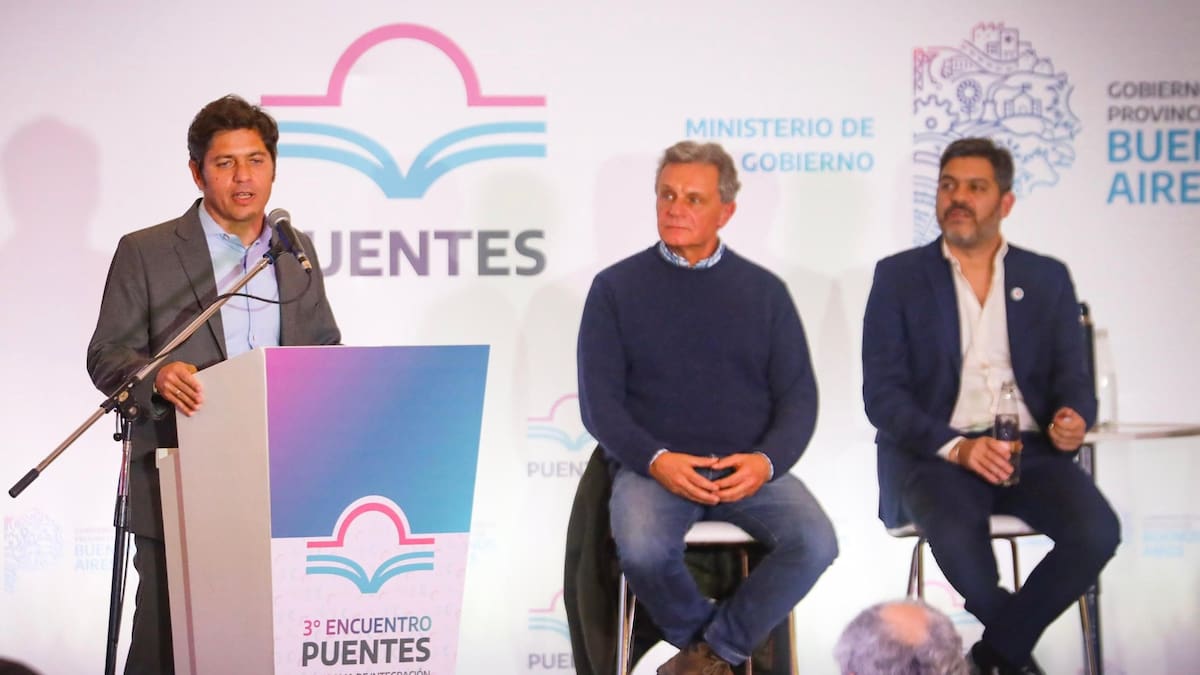 Axel Kicillof en Mar del Plata.