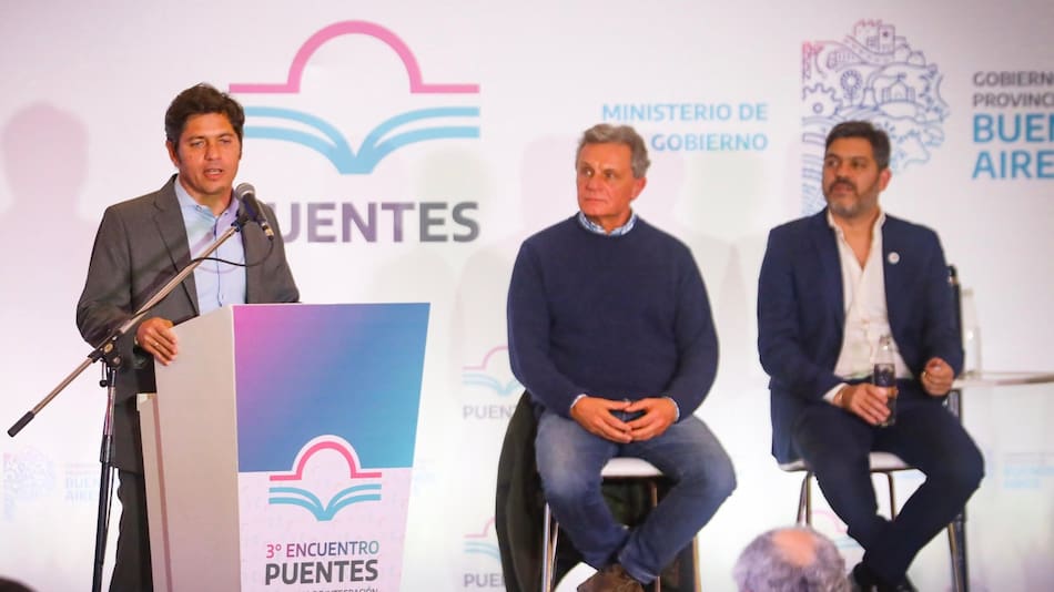 Axel Kicillof en Mar del Plata.