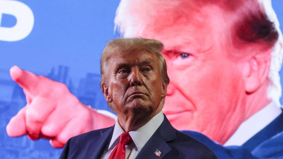 Donald Trump, presidente de los Estados Unidos. Foto: Reuters.