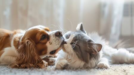 Gatos y perros. Foto Freepik.