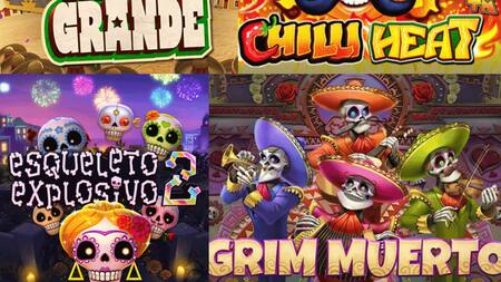 Tragamonedas con temática mexicana. Captura.