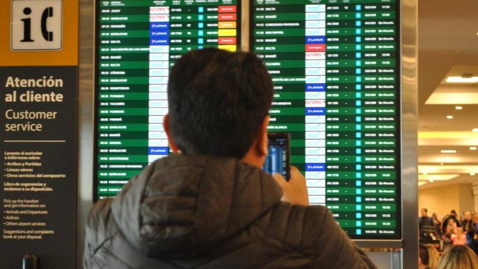 Paro de aviones, transportes, NA