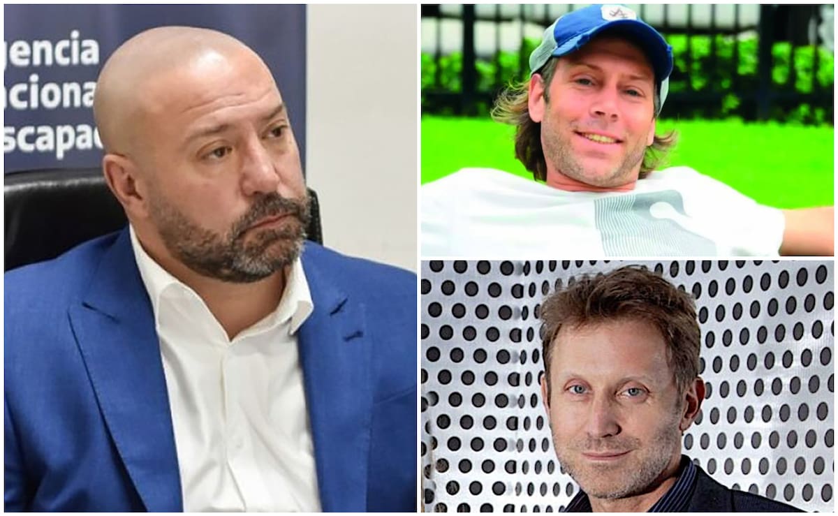 Diego Spagnuolo y Jonathan y Emannuel Kovalivker