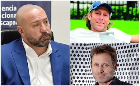 Diego Spagnuolo y Jonathan y Emannuel Kovalivker