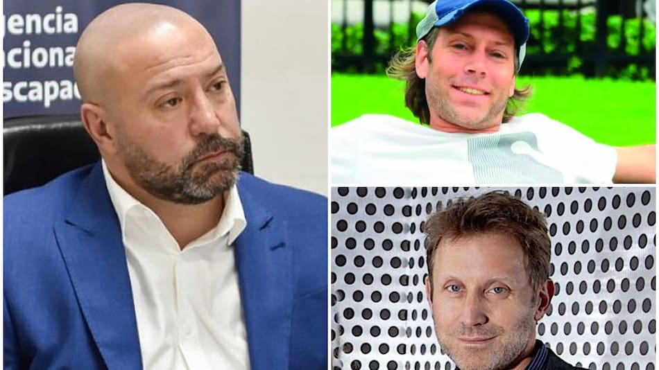 Diego Spagnuolo y Jonathan y Emannuel Kovalivker
