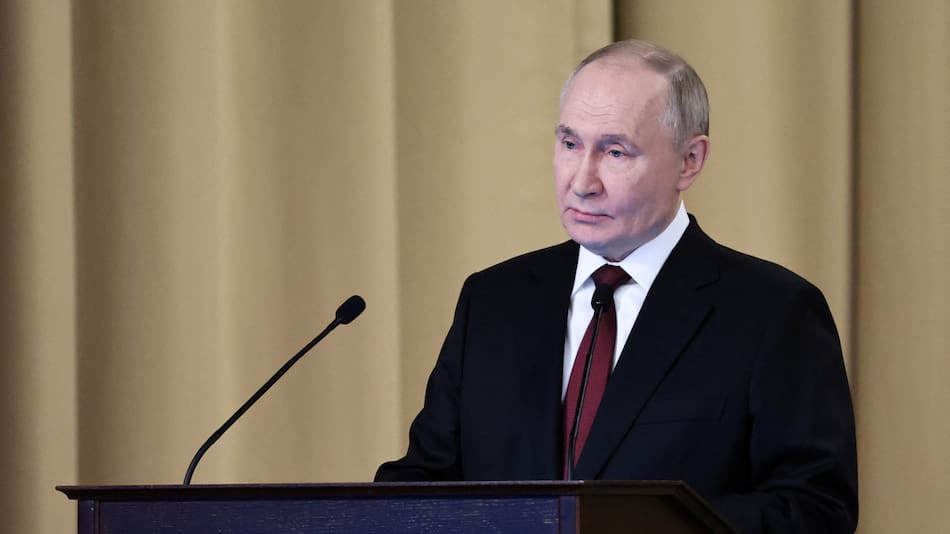 Vladimir Putin, presidente de Rusia. Foto: Reuters/Alexander Kazakov.