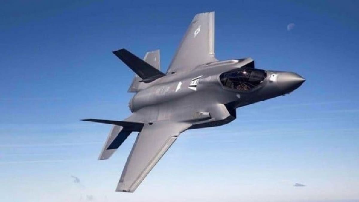 Avión de combate F-35. Foto: NA.