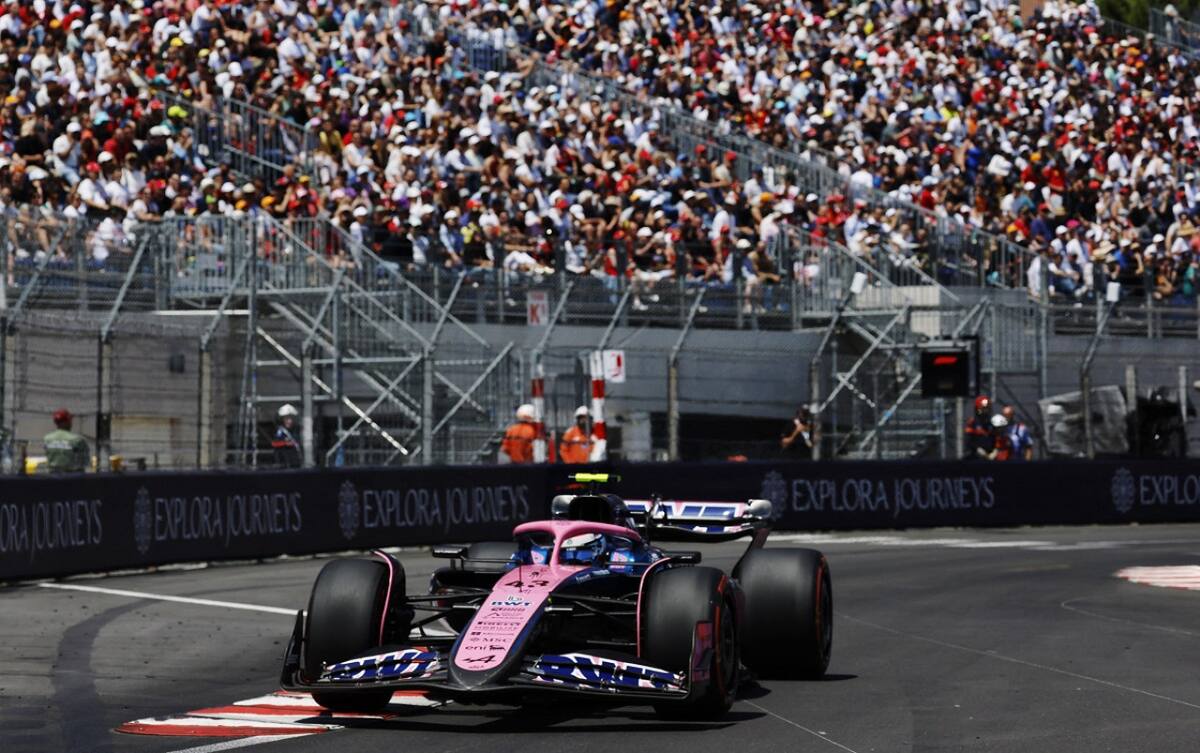 Franco Colapinto finalizó 13 en el Gran Premio de Mónaco. Foto: Reuters (Stephanie Lecocq)