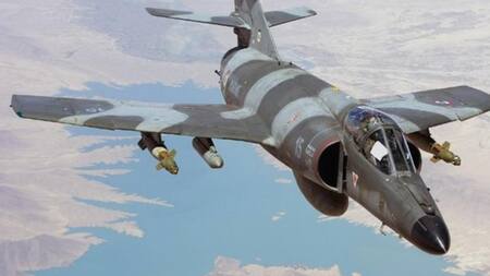 Super Etendard, avión francés comprado por la Argentina