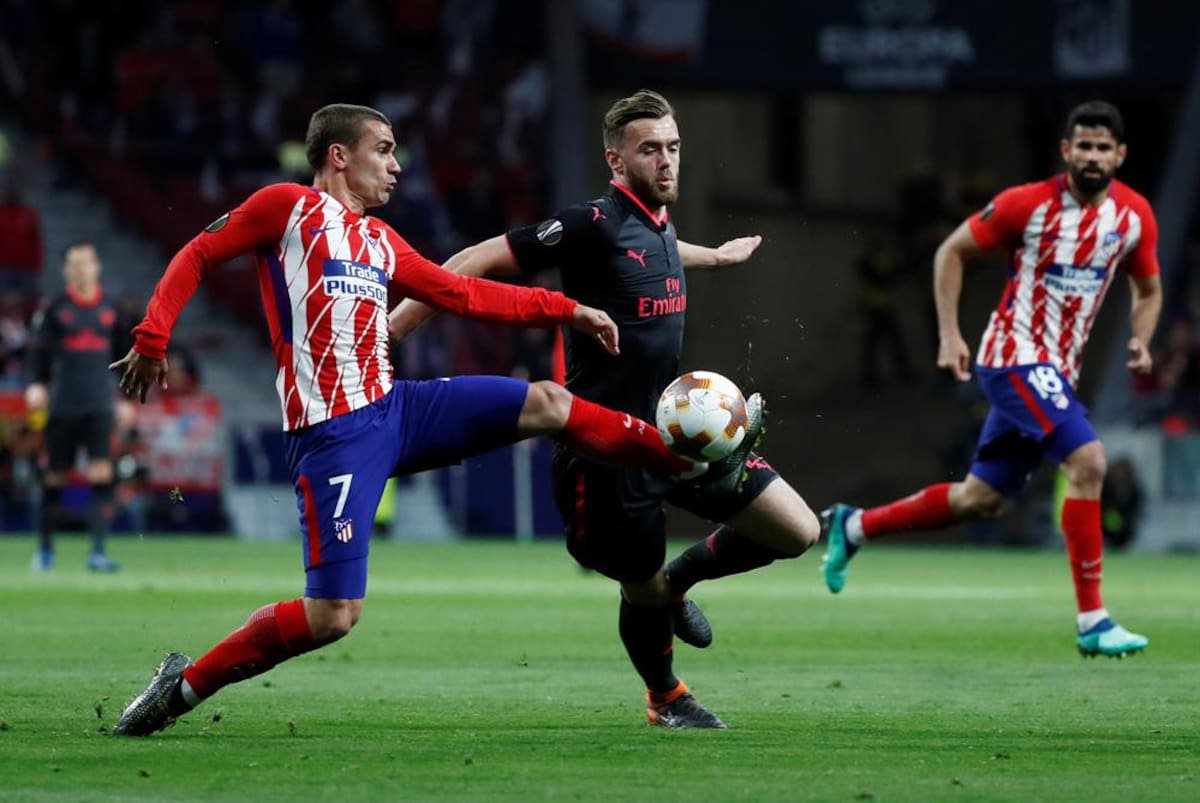 Atlético Madrid vs. Arsenal - Europa League - Fútbol internacional (Reuters)