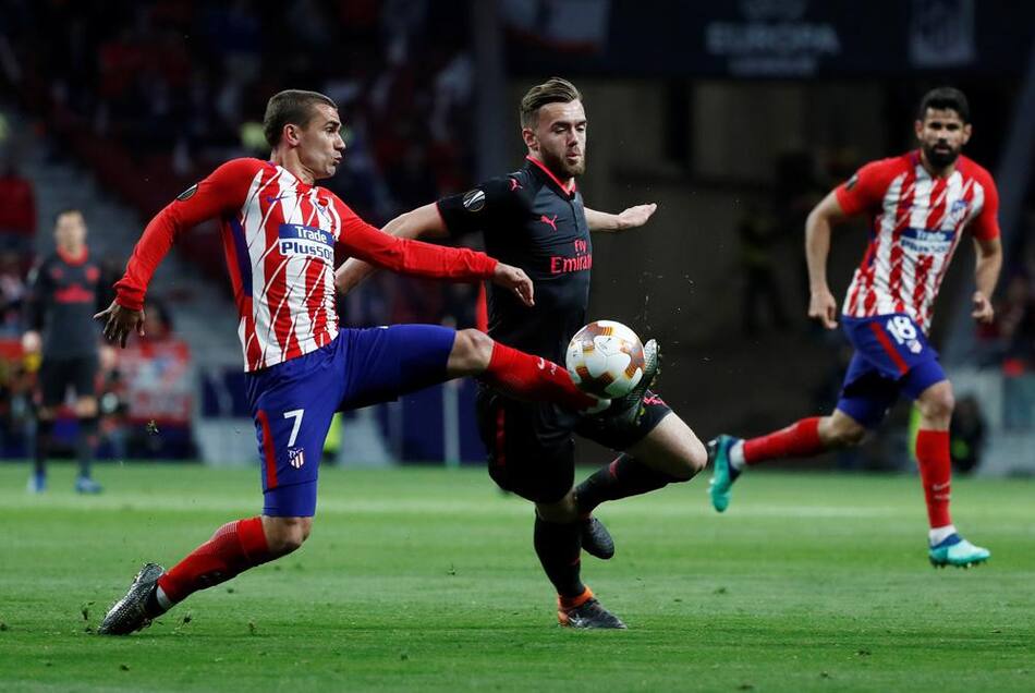 Atlético Madrid vs. Arsenal - Europa League - Fútbol internacional (Reuters)