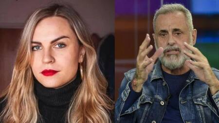 María del Mar Ramón y Jorge Rial. Fotos: NA.