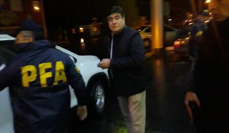 Detención de Carlos Zannini