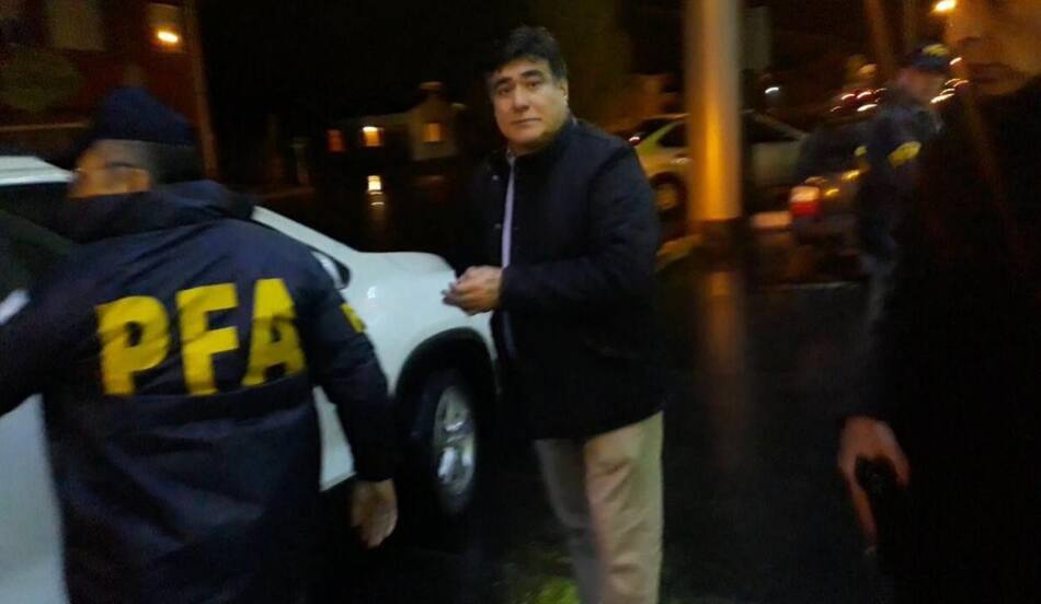 Detención de Carlos Zannini