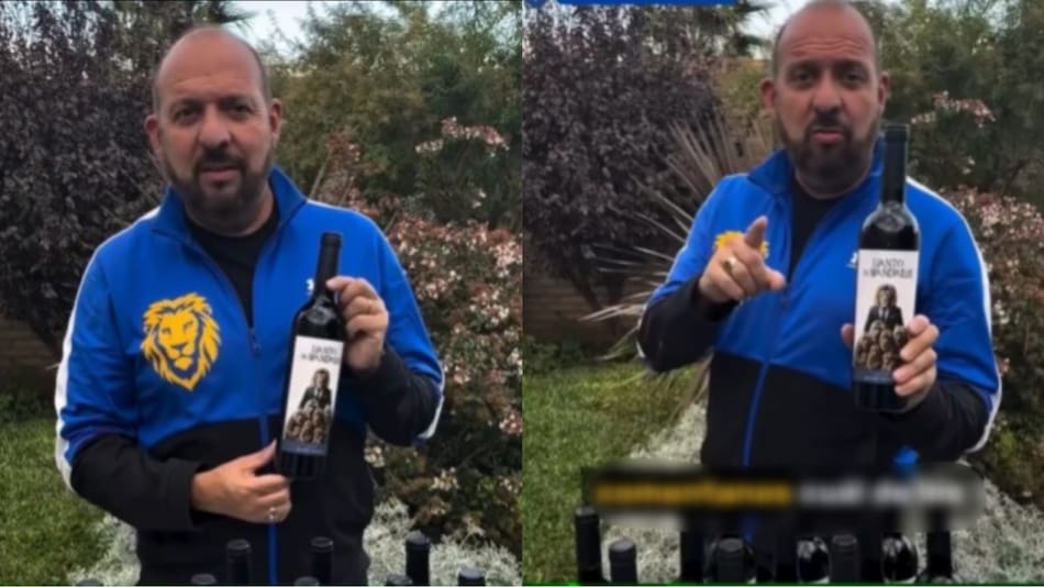 En plena campaña electoral, el candidato a Diputado Provincial Carlos D'alessandro anunció que sorteara vinos. Foto: Captura de pantalla Instagram / carlos.gonzalezdalessandro.