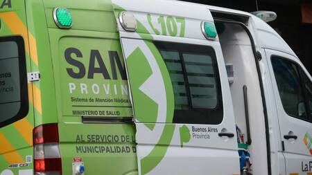 Ambulancia del SAME. Foto: Instagram @sameprovincia.