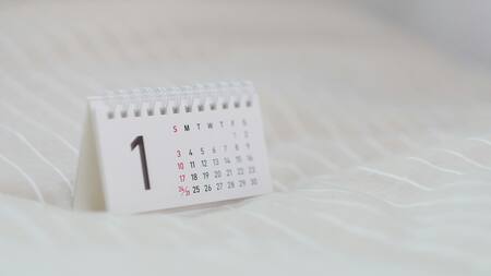 Calendario. Foto: Unsplash