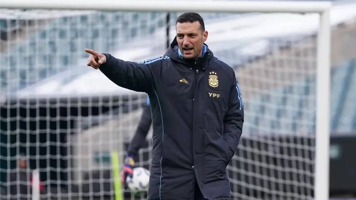 La Selección Argentina. Foto: NA.