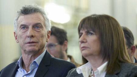 Mauricio Macri y Patricia Bullrich. Foto: NA