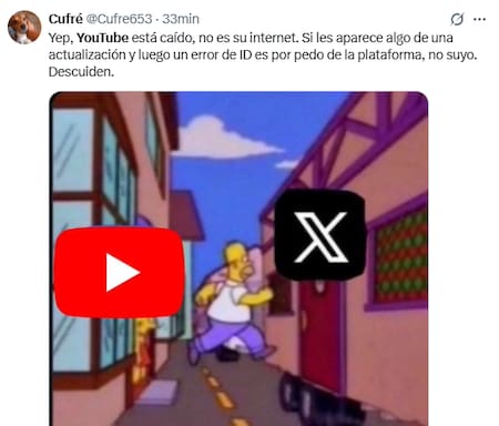 se cayó youtube a nivel mundial