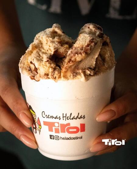 Heladería Tirol. Foto: Instagram / tiroloficial.