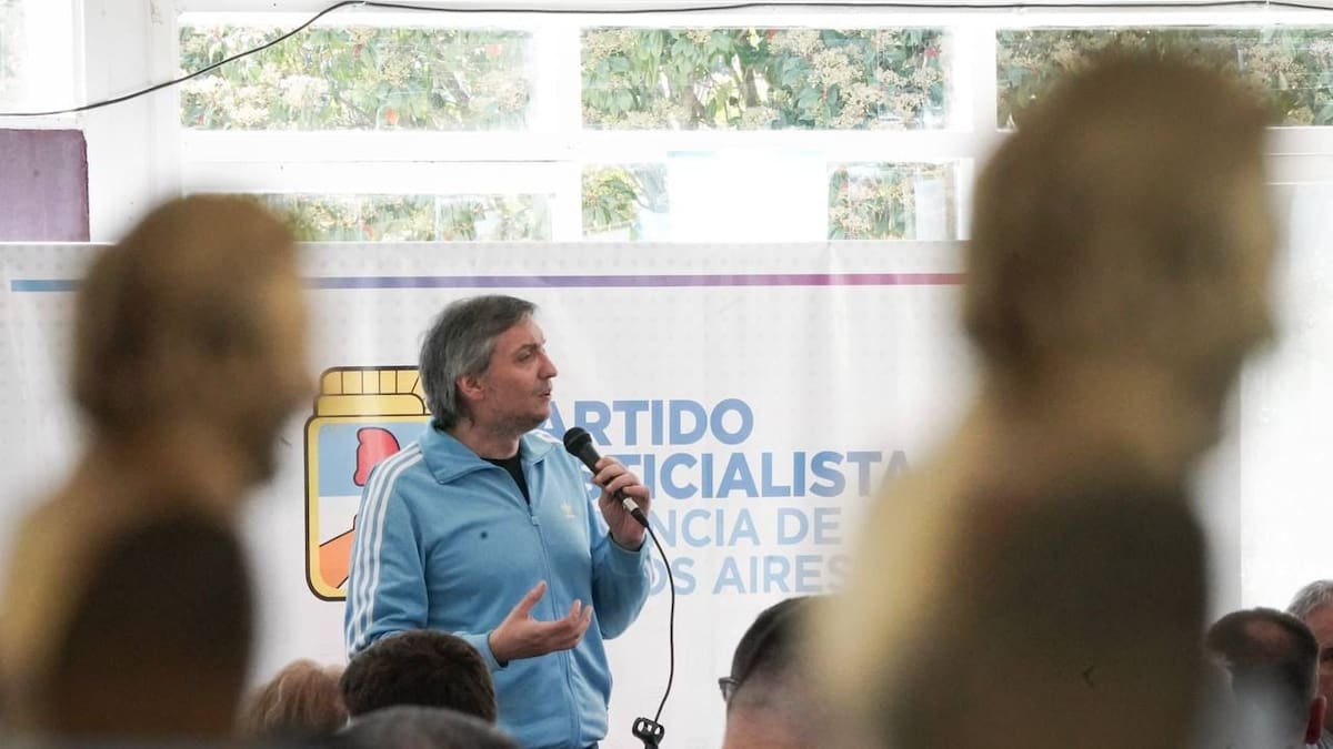 Máximo Kirchner: "Desde el peronismo bonaerense vamos a construir el triunfo de Massa y Axel"