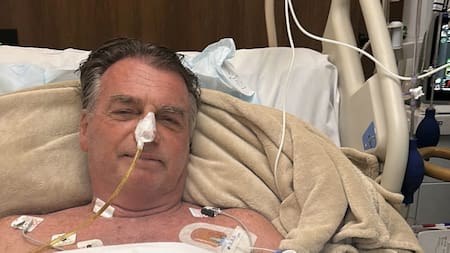 La salud de Jair Bolsonaro va mejorando. Foto: Reuters.