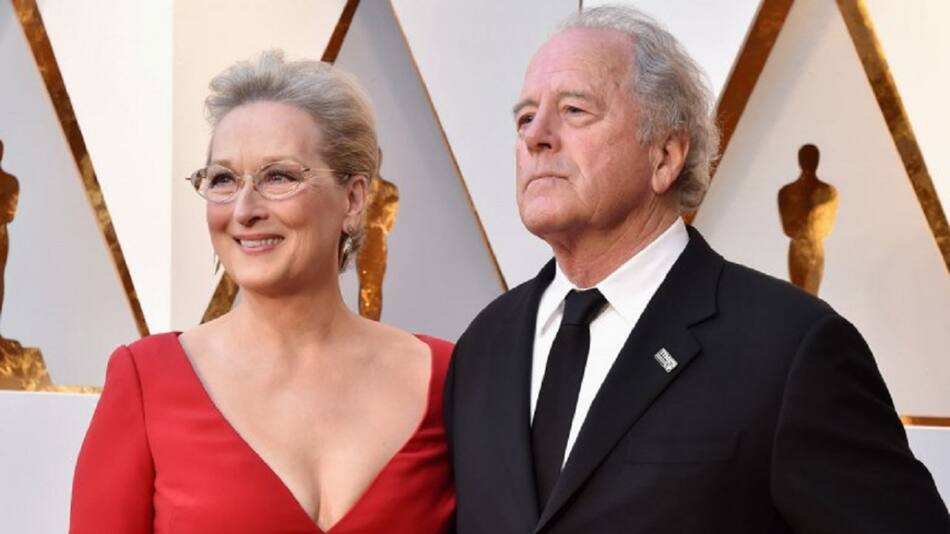 Meryl Streep y su esposo Don Gummer. Foto: NA.