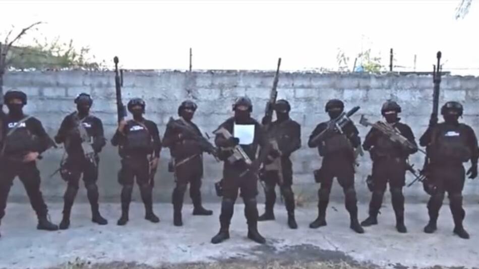 Supuestos integrantes del Cártel del Noreste. Foto: El País