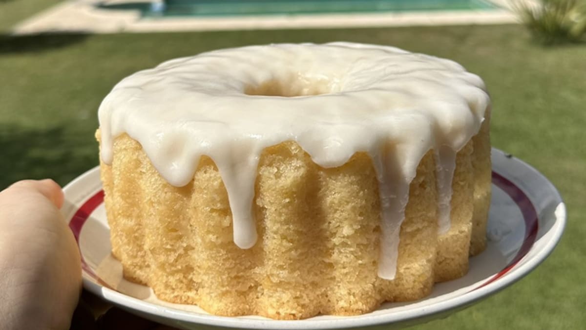 Torta de limón del chef Pedro Lambertini.