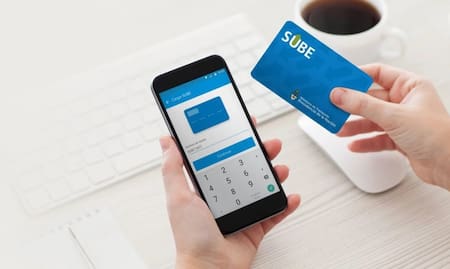 Tarjeta SUBE. Foto: NA