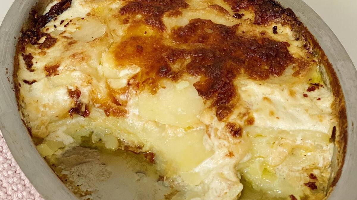 Papas gratinadas. Foto: Instagram @esteficolombo