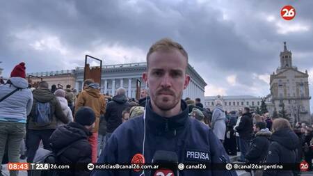 Canal 26 en Ucrania: avanza la guerra y los ucranianos viven en "una tensa normalidad"