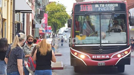 Transporte público, colectivo, NA