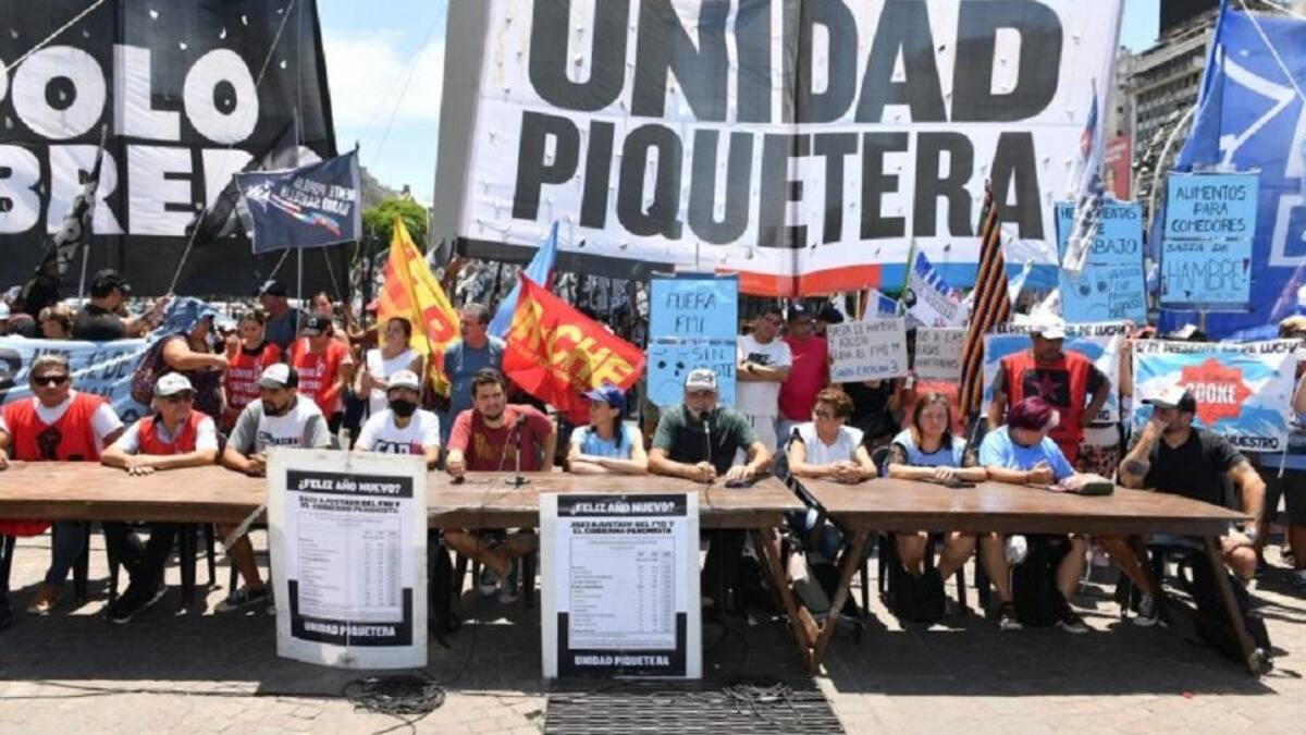 Piquetes, piqueteros, NA