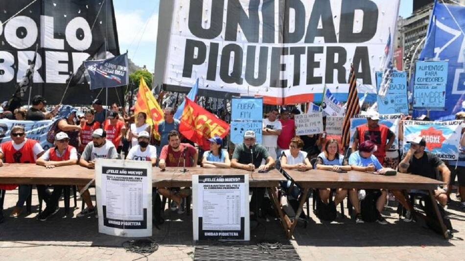 Piquetes, piqueteros, NA