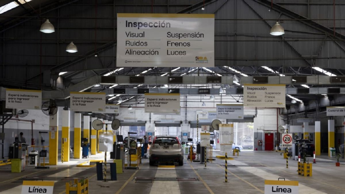 VTV, trámite automotor. Foto: NA