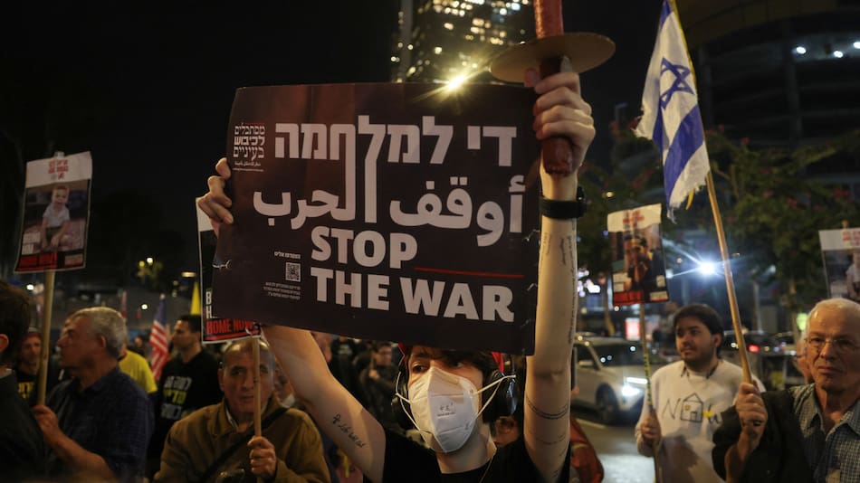 Acuerdo de cese al fuego entre Israel y Qatar. Foto: Reuters.