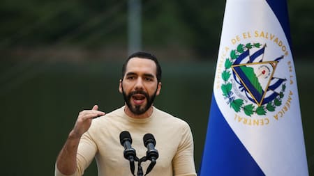 Nayib Bukele, presidente de El Salvador. Foto: Reuters.