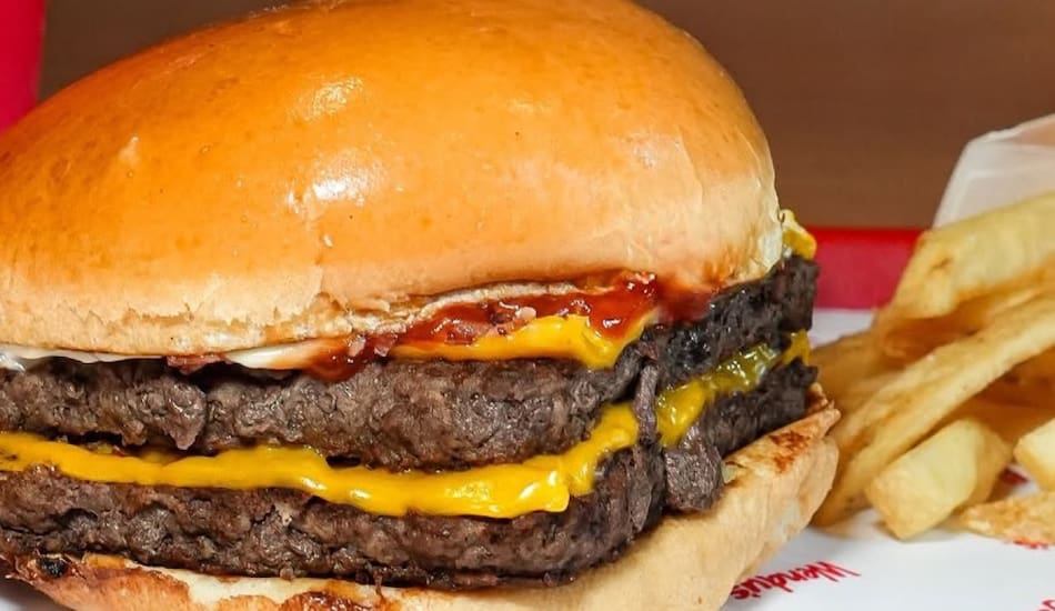Hamburguesa. Foto: Instagram @wendys_ar