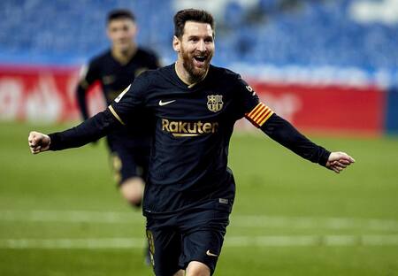 Lionel Messi 10; Barcelona. Foto: NA.