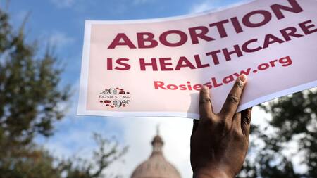 Marcha a favor del aborto en EEUU. Foto: EFE