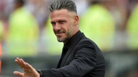 Martín Demichelis, entrenador de River. Foto: NA